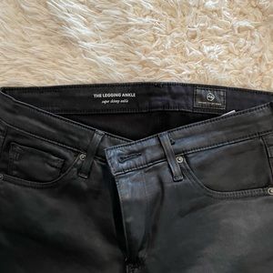 AG Skinny Leather Jean/Legging Ankle